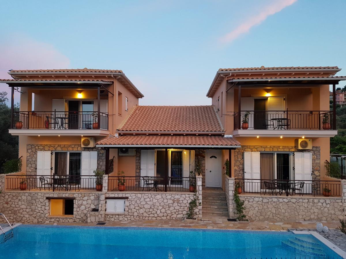 Alkionis Pool View Apartments Lefkada City Bagian luar foto