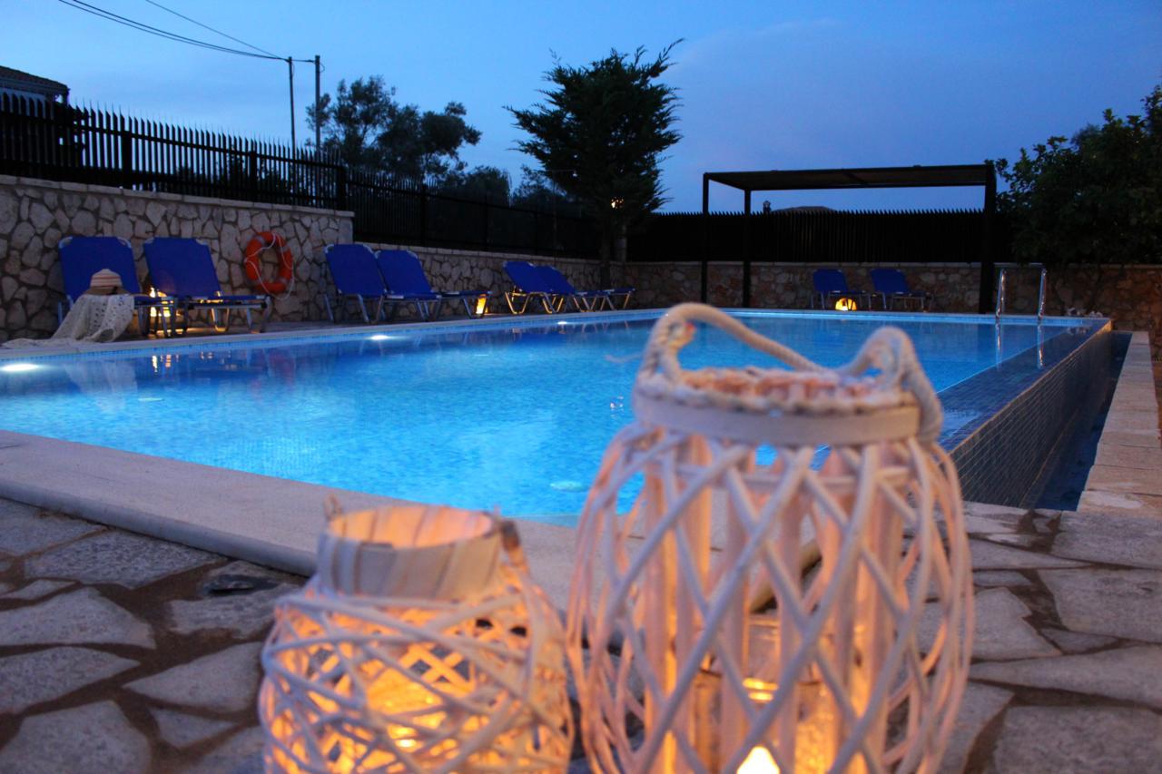 Alkionis Pool View Apartments Lefkada City Bagian luar foto